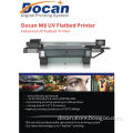 High resolution uv digital glass flatbed printer